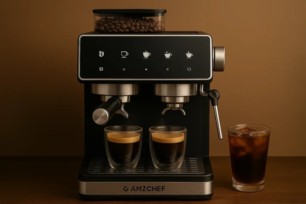AMZCHEF 20 Bar Espresso Machine Review