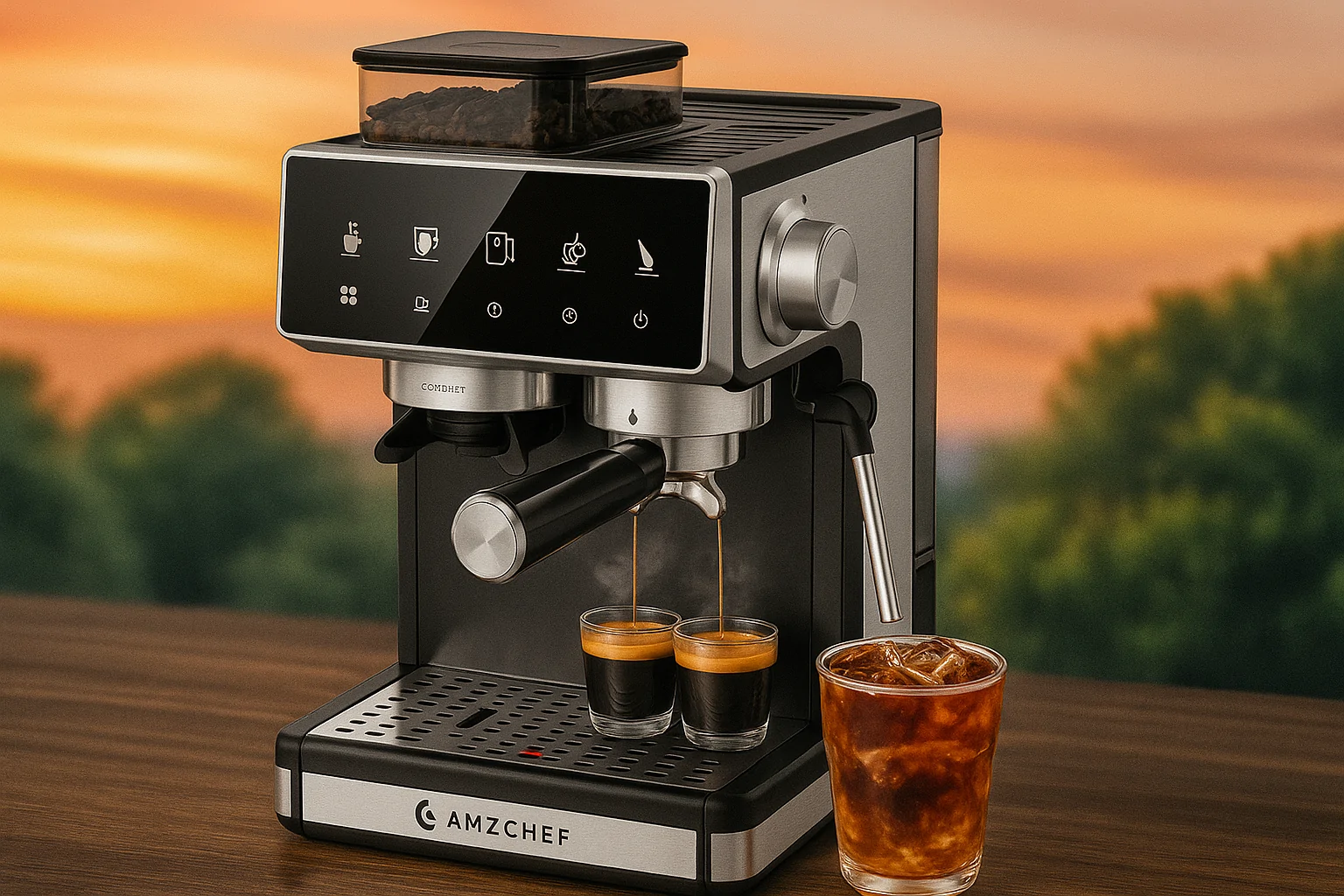 AMZCHEF 20 Bar Espresso Machine Review