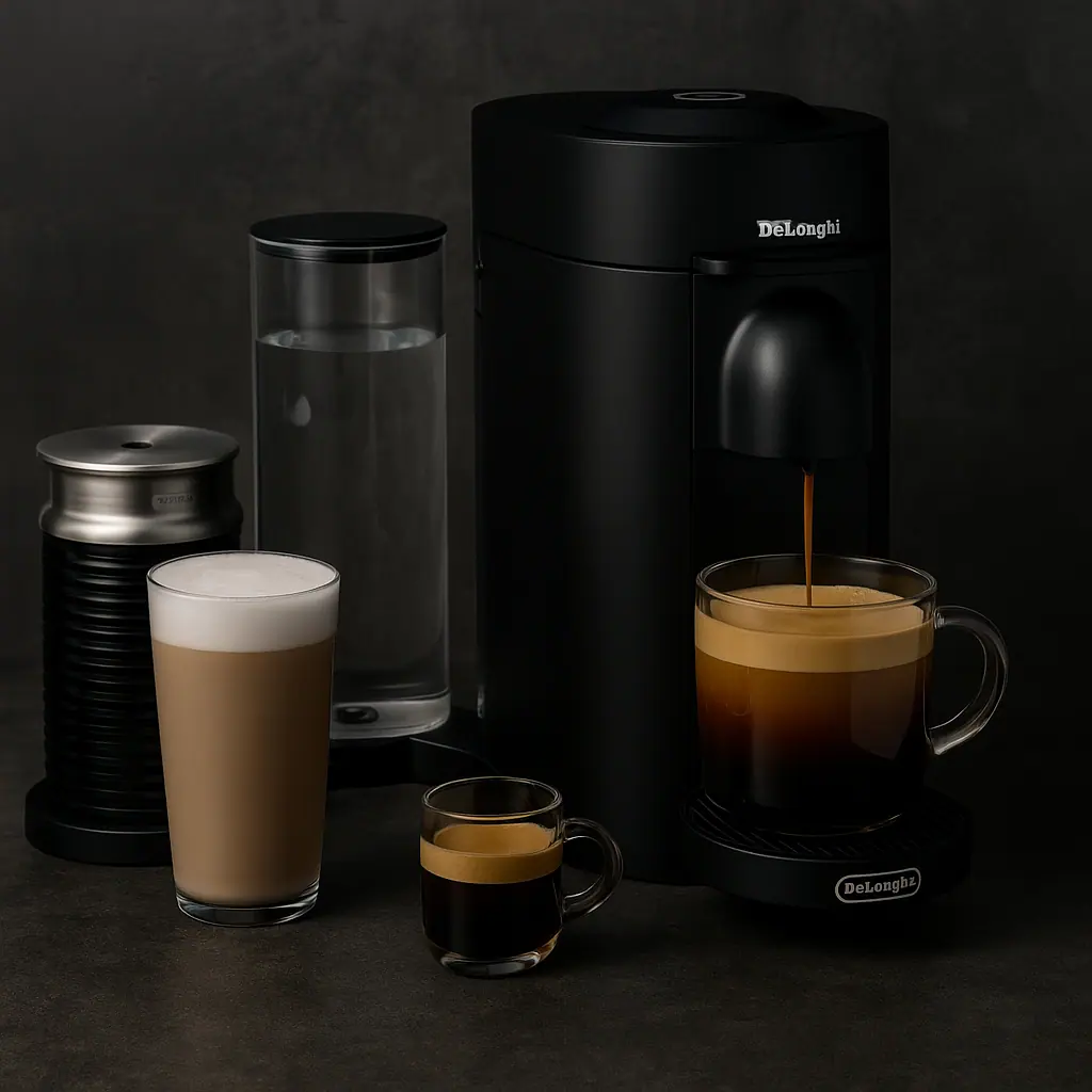 Single Serve Coffee Maker - The Nespresso VertuoPlus