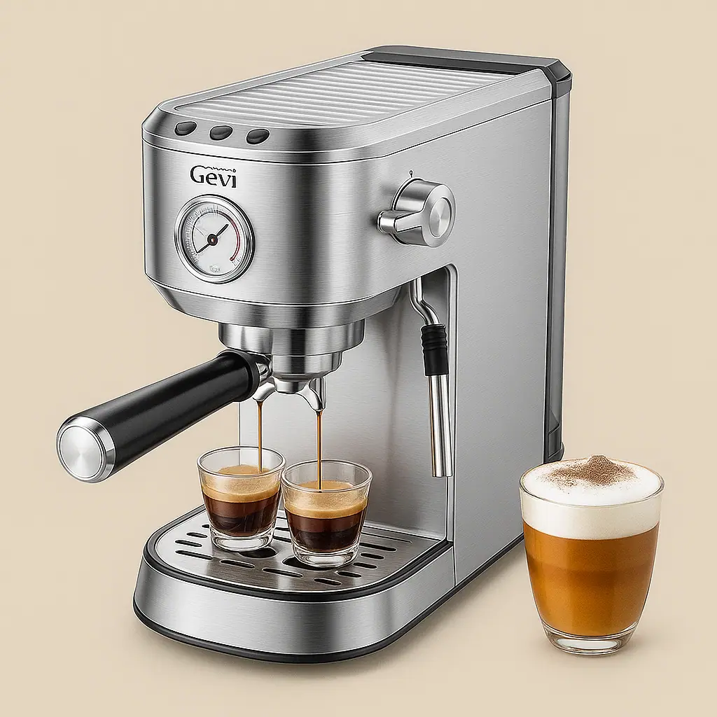 Best Espresso Machine for Beginners - Gevi Commercial Espresso and Coffee Maker