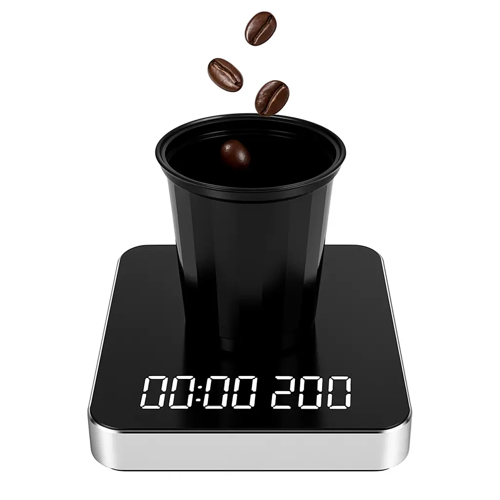 Coffee Scale - Maestri House Rechargeable Mini Coffee Scale with Timer