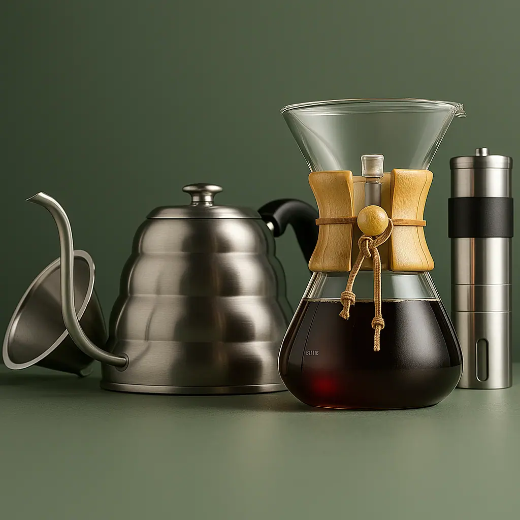 Coffee Pour Over Kit - The MITBAK Pour Over Coffee Maker Set
