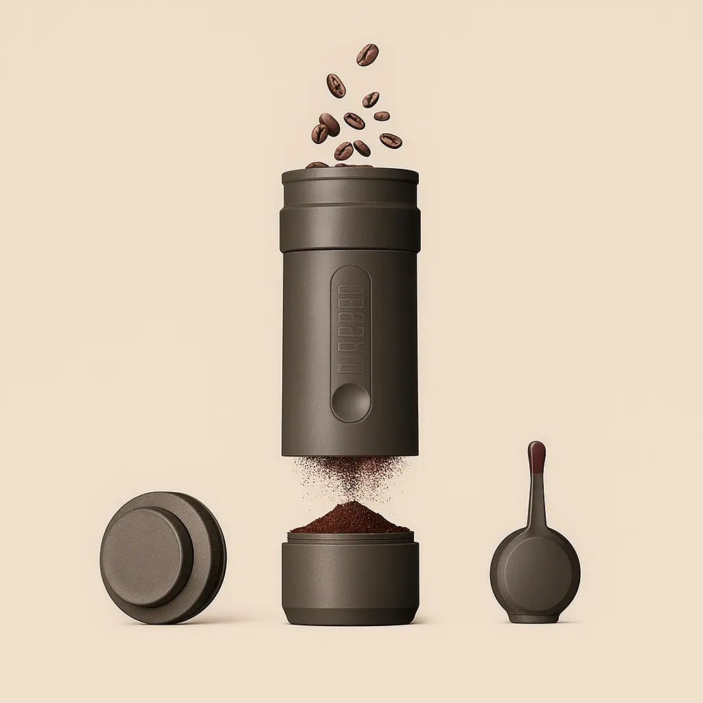 Best Electric Coffee Grinders - The OutIn Fino Portable