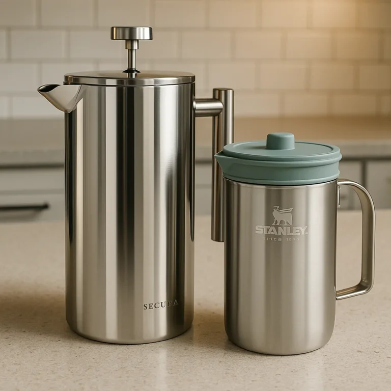 Top Stainless Steel French Presses for Durable & Stylish Coffee Brewing